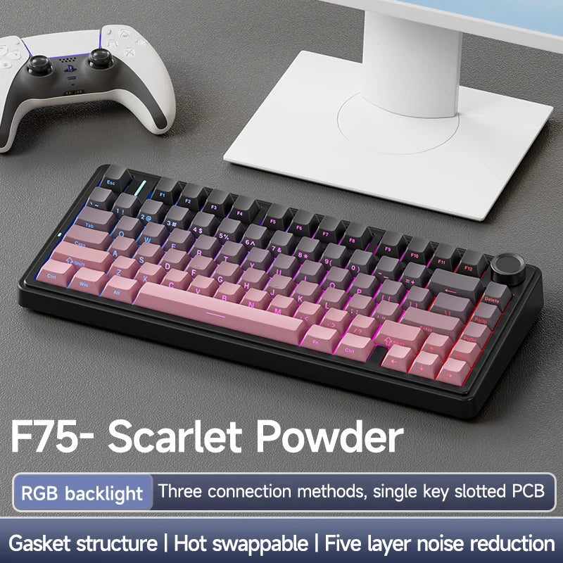 AULA F75 Wireless Mechanical Keyboard
