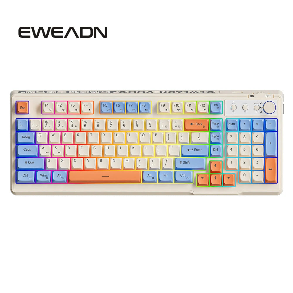 EWEADN V98 Wireless Membrane Keyboard